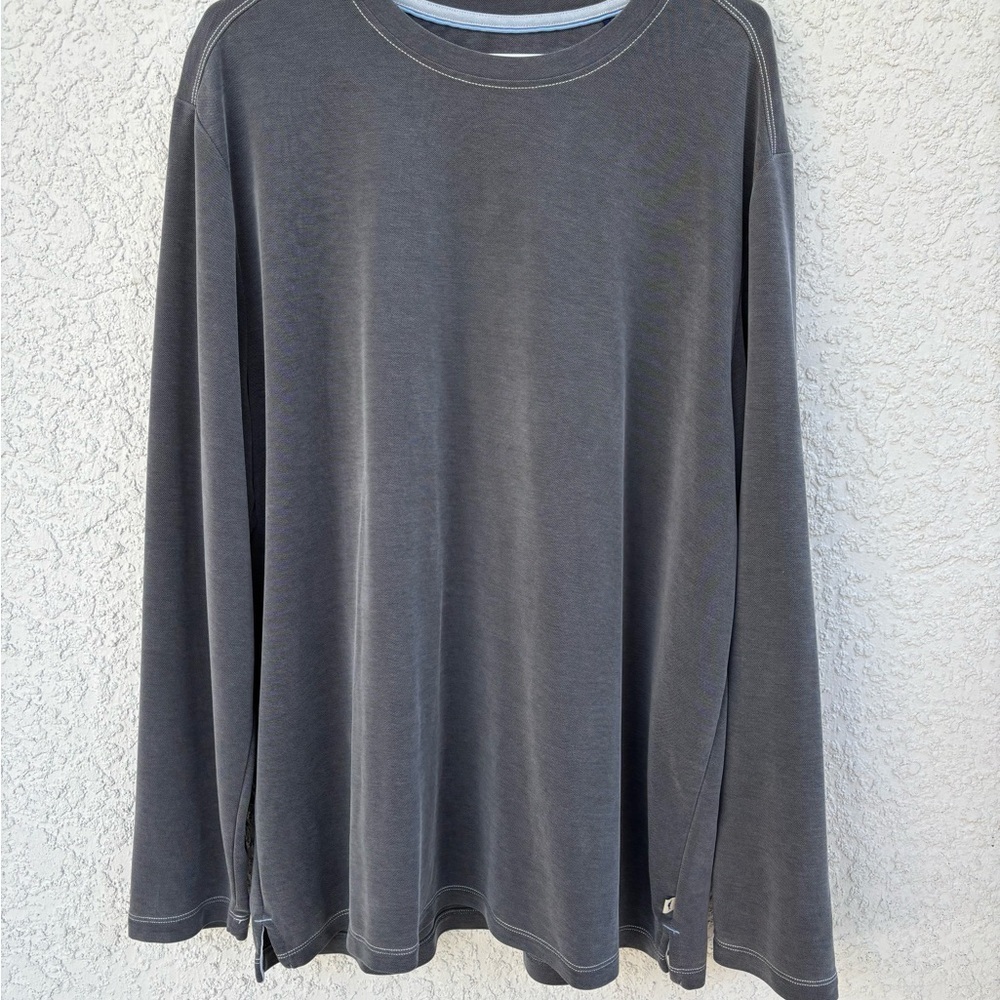 Men's‎ Gray Long Sleeve Shirt - Picture 5 of 6